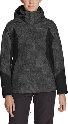 Eddie Bauer Women's Powder Search 2.0 3-in1 Jacket - XS - Dark Smoke product image