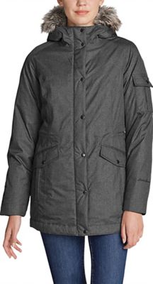Eddie Bauer Womens Superior III Down Parka - XS - Dark Charcoal Heather