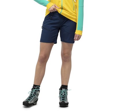 Norrona Womens Falketind Flex1 Short - Large - Indigo Night