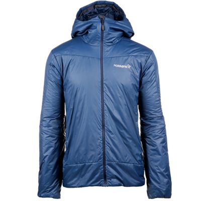 Norrona Mens Falketind Thermo 60 Hood Jacket - Large - Indigo Night