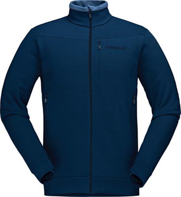 Norrona Mens Falketind Warmwool2 Stretch Jacket - Large - Indigo Night