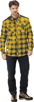 Norrona Men's Svalbard Flannel Shirt - Small - Golden Palm product image