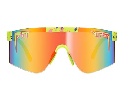 Pit Viper 2000s Sunglasses - One Size - The 1993 / Rainbow Revo Mirror