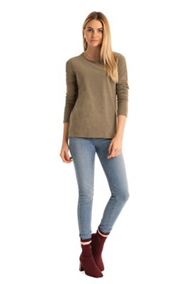 Synergy Women's Quintessential LS Tee - Large - Olive product image