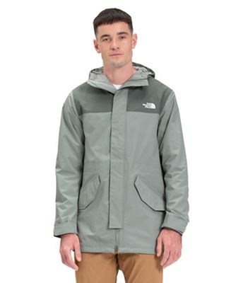 The North Face Men's City Breeze Rain Parka - Medium - Wrought Iron / Castor Grey product image
