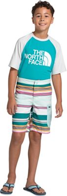 The North Face Boys' High Class V Water 8 Inch Short - XL - Fanfare Green Sunset Stripe product image