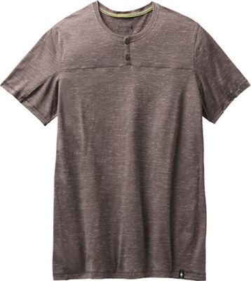 Smartwool Men's Everyday Exploration SS Henley - Small - Sparrow Heather product image