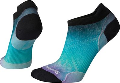 Smartwool Women's PhD Run Ultra Light Ombre Printed Micro Sock - Large - Capri product image