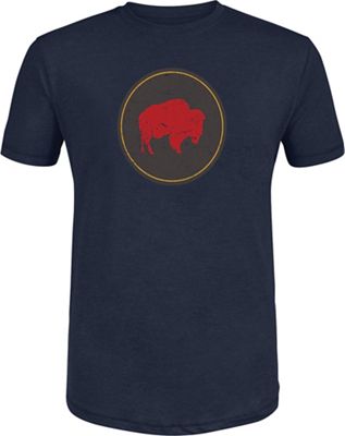 Mountain Khakis Men's Bison Patch T-Shirt - Small - Carter Navy product image