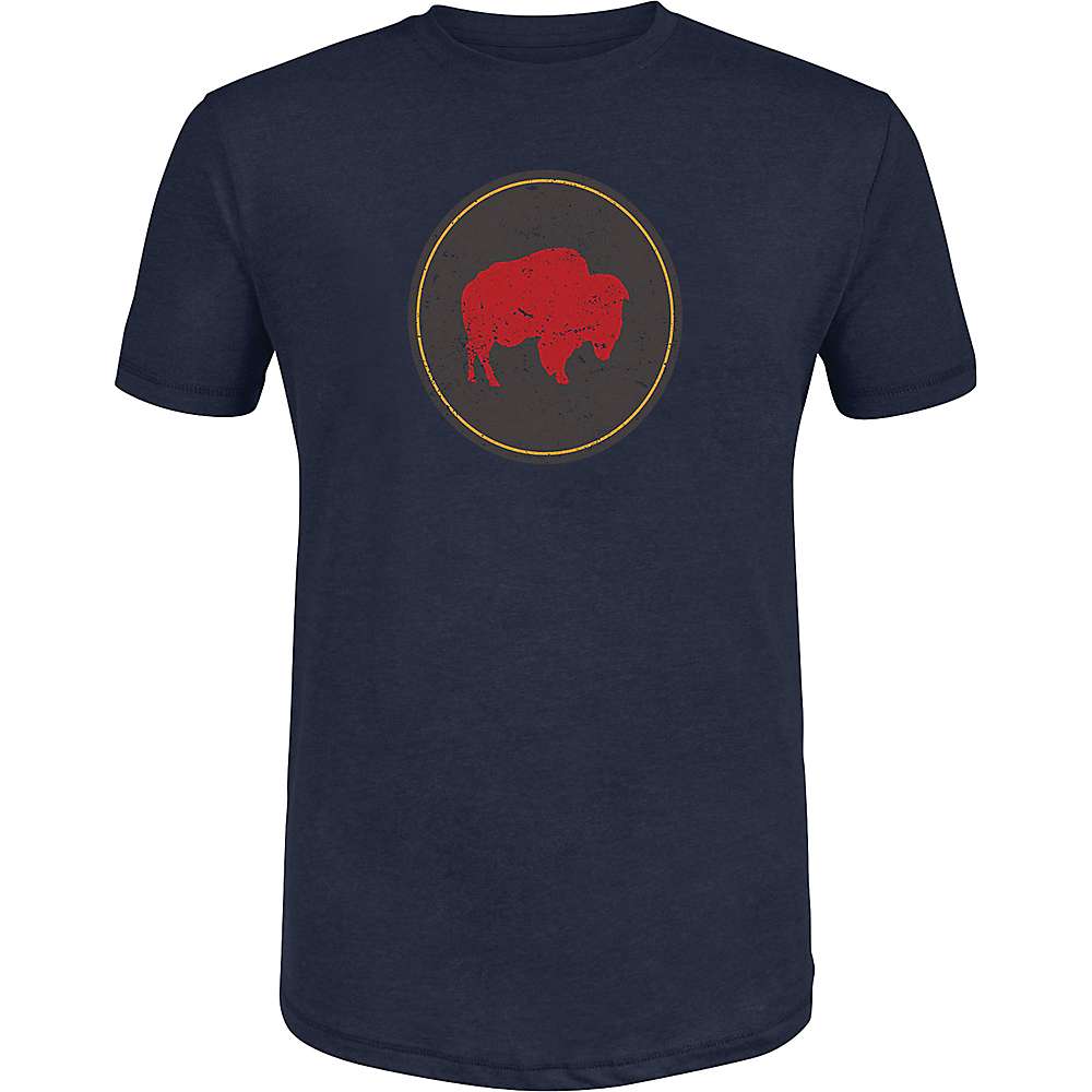 Mountain Khakis Men's Bison Patch T-Shirt - Small - Carter Navy product image