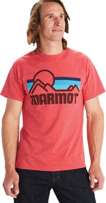 Marmot Men's Coastal SS Tee - Small - True Red Heather product image