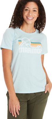 Marmot Women's Coastal SS Tee - Large - Corydalis Blue Heather product image