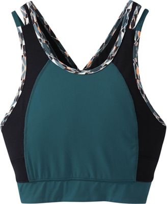 Outdoor Research Women's Vantage Crop Top - Large - Mediterranean / Black product image