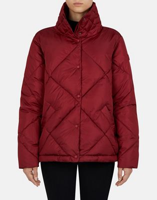 Save The Duck Women's Jacket - Medium - Mineral Red product image