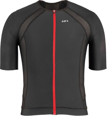 Louis Garneau Men's Sprint Tri Jersey - Large - Black / Red product image
