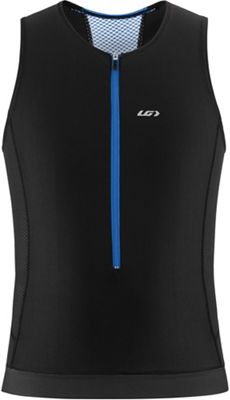 Louis Garneau Men's Sprint Tri Sleeveless Top - XL - Black/Blue product image