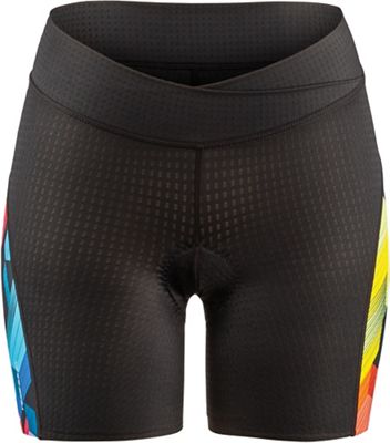 Louis Garneau Women's Vent Tri 6 Inch Short - Small - Black Multi product image