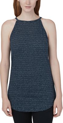 Tentree Women's Icefall Tank - Medium - Dark Ocean Blue / Elm White Stripe product image