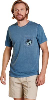 Toad & Co Men's I'm With Her SS Primo Tee - Small - High Tide Vintage Wash product image