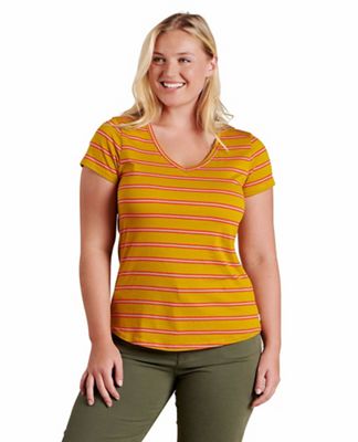 Toad & Co Women's Marley II SS Tee - Medium - Pike 90'S Stripe product image