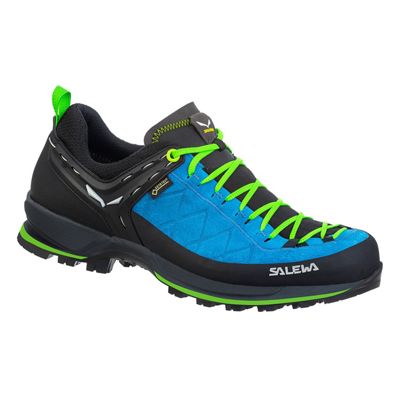 Salewa Men's MTN Trainer 2 GTX Boot - 7.5 - Blue Danube/Fluo Green product image