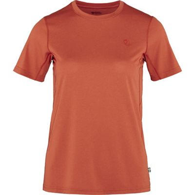 Fjallraven Women's Abisko Day Hike SS T-Shirt - Large - Rowan Red product image