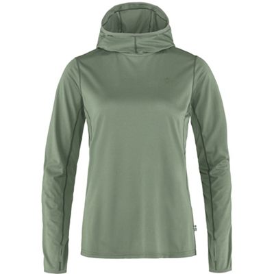 Fjallraven Women's Abisko Sun-Hoodie - Large - Patina Green product image