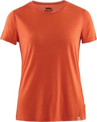 Fjallraven Women's High Coast Lite T-shirt - Small - Rowan Red product image
