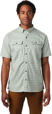 Mountain Hardwear Men's Crystal Valley SS Shirt - Small - Glacial Mint product image