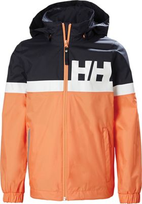 Helly Hansen Juniors' Active Rain Jacket - 12 - Melon product image