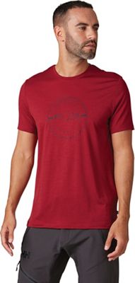 Helly Hansen Men's HH Merino Graphic T-Shirt - Small - Oxblood product image