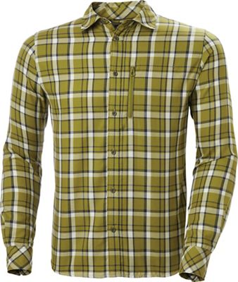 Helly Hansen Men's Lokka LS Shirt - Small - Fir Green Check product image