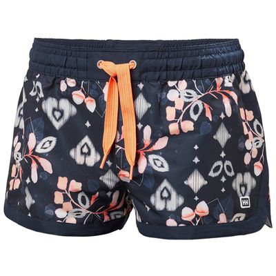 Helly Hansen Women's Solen Classic 2.5 Inch Watershort - Medium - Navy Print product image