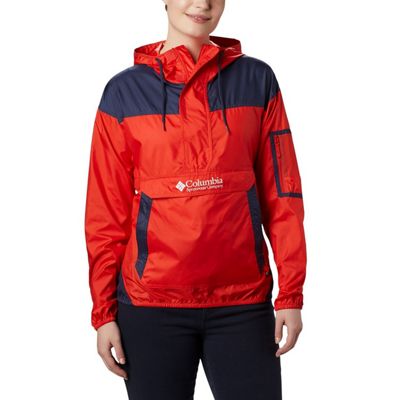 Columbia Women's Challenger Windbreaker Jacket - XS - Bold Orange/Nocturnal product image