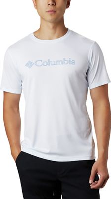Columbia Men's Zero Rules SS Graphic Shirt - Medium - White Csc Topo Lines product image