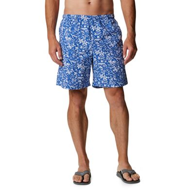 Columbia Men's Super Backcast 8 Inch Water Short - Large - Blue Macaw Kona Print product image