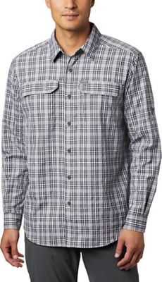 Columbia Men's Silver Ridge 2.0 Plaid LS Shirt - 1X - Black Gingham product image