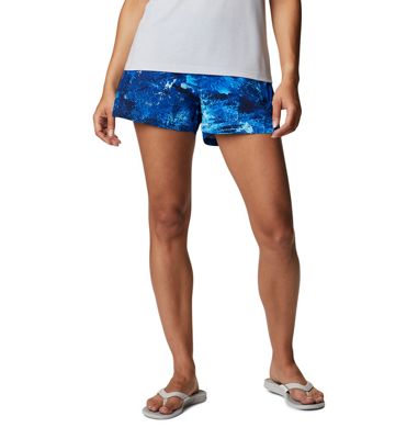Columbia Women's Tidal II 3 Inch Short - Medium - Blue Macaw Realtree Horizon product image