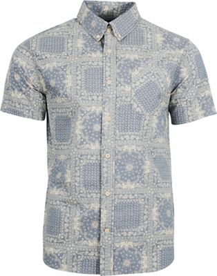United By Blue Women's Natural SS Button Down - Small - Lichen product image