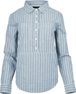 United By Blue Women's Natural Popover - Large - Mallard Blue product image