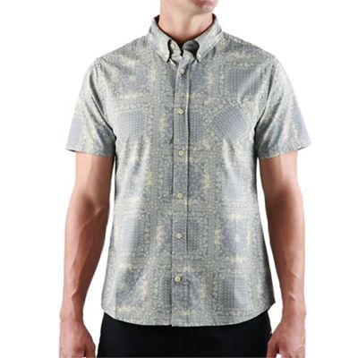 United By Blue Men's Natural SS Button Down - XL - Antique White product image