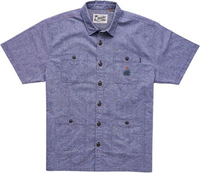 Howler Brothers Men's Voyager Shirt - Small - Midnight Blue Chambray product image