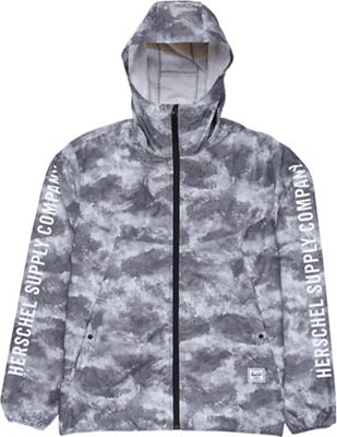 Herschel Supply Co Men's Packable Wind - XL - Sleeve Print Cloud Vapor / White Print product image