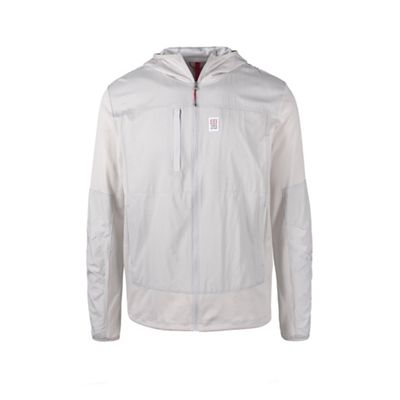 Topo Designs Men's Hybrid Hoodie - XL - Grey product image