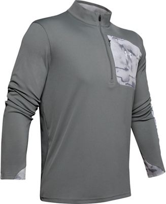 Under Armour Men's ISO-Chill Shore Break 1/2 Zip Top - Medium - Pitch Grey / Halo Grey product image