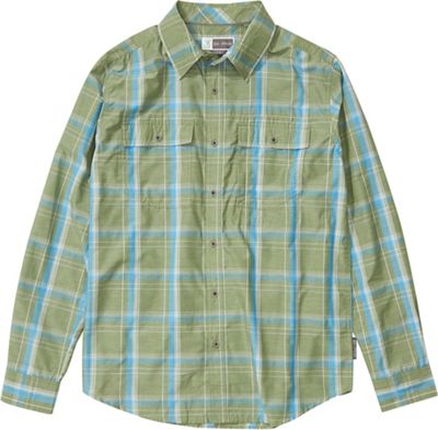 ExOfficio Men's BugsAway Ashford LS Shirt - XXL - Alpine Green Heather product image