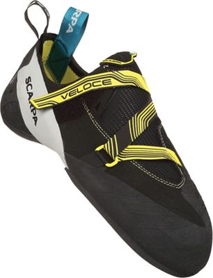 UPC 666898871094 product image for Scarpa Men's Veloce Climbing Shoe - 43.5 - Black/Yellow | upcitemdb.com