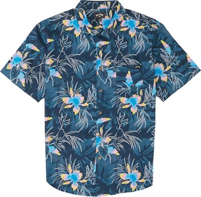 Billabong Men's Sundays Floral SS Shirt - XL - Navy product image