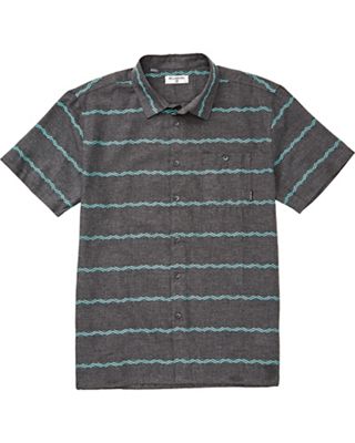 Billabong Men's Sundays Jacquard SS Shirt - Small - Asphalt Heather product image