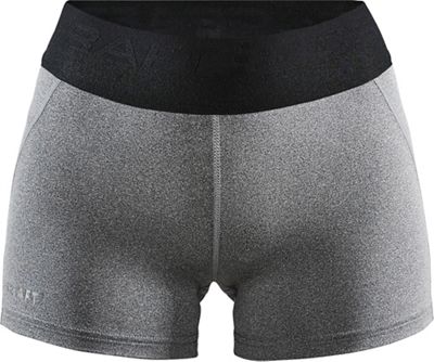 Craft Sportswear Women's Core Essence Hot Pant - Large - Dark Grey Melange product image